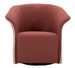 Fauteuil pivotant Siena bordeaux design élégant moderne - Photo n°1