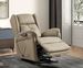 Fauteuil relevable de relaxation électrique 2 moteurs tissu Karola - Photo n°5