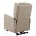 Fauteuil relevable de relaxation électrique 2 moteurs tissu Karola - Photo n°8