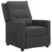 Fauteuil releveur inclinable Gris foncé Tissu 2 - Photo n°1