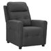 Fauteuil releveur inclinable Gris foncé Tissu 4 - Photo n°1