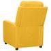 Fauteuil releveur inclinable Jaune Tissu 3 - Photo n°5