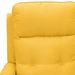 Fauteuil releveur inclinable Jaune Tissu 3 - Photo n°7