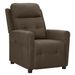 Fauteuil releveur inclinable Marron foncé Tissu 6 - Photo n°1
