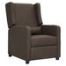 Fauteuil releveur inclinable Marron Tissu Louiza - Photo n°1