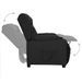 Fauteuil releveur inclinable Noir Tissu Louiza - Photo n°5