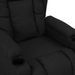 Fauteuil releveur inclinable Noir Tissu Louiza - Photo n°7