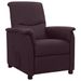 Fauteuil releveur inclinable Violet Tissu - Photo n°1