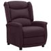 Fauteuil releveur inclinable Violet Tissu 5 - Photo n°1
