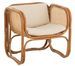 Fauteuil rotin naturel Ozaia - Photo n°1