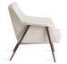 Fauteuil tissu et pieds acier Nola - Photo n°5