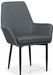 Fauteuil tissu gris foncé Neste - Photo n°2