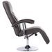 Fauteuil TV Gris Similicuir - Photo n°3