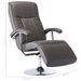 Fauteuil TV Gris Similicuir - Photo n°9