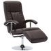 Fauteuil TV Marron Similicuir - Photo n°1