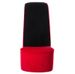 Fauteuil velours rouge Fashionly - Photo n°4