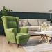 Fauteuil Vert clair Velours 2 - Photo n°2