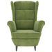 Fauteuil Vert clair Velours 2 - Photo n°3