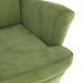 Fauteuil Vert clair Velours 2 - Photo n°6