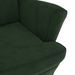 Fauteuil Vert foncé Velours - Photo n°5