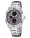 Festina f16606_7 Gent Multifunction Day Date 24h Grey/black Dial S/s Bracelet Wr 5 Atm 44mm - Photo n°1