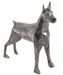 Figure décorative de chien en fer Liko 65 cm - Photo n°2