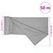 Filet brise-vue gris clair 1,5x50 m PEHD 75 g/m² - Photo n°8