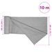 Filet brise-vue gris clair 2x10 m PEHD 75 g/m² - Photo n°8