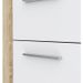 Buffet bas PILVI contemporain décor chene sonoma et blanc mat - L 179 cm - Photo n°4