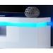 FLASH Meuble TV avec LED contemporain blanc laqué brillant - L 165 cm - Photo n°6
