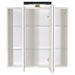 FMD Armoire de salle de bain avec miroir 70x19x67,6 cm blanc - Photo n°3