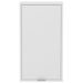 FMD Armoire de salle de bains murale 36,8x17,1x67,3 cm blanc - Photo n°3