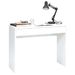 FMD Bureau avec tiroir large 100 x 40 x 80 cm Blanc - Photo n°1