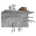 FMD Porte-manteau mural 72 x 29,3 x 34,5 cm Gris béton - Photo n°1