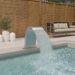 Fontaine de piscine 50x30x60 cm Acier inoxydable - Photo n°1