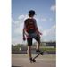 FUNBEE Skate 22 avec sac a dos + casque bol noir et rouge - Photo n°4