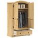 Garde-robe Corona 101x52x170 cm bois de pin massif - Photo n°1