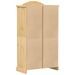 Garde-robe Corona 102x52x186 cm bois de pin massif - Photo n°6