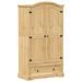 Garde-robe Corona 102x52x186 cm bois de pin massif - Photo n°2