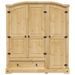 Garde-robe Corona 151,5x52x170 cm bois de pin massif - Photo n°4