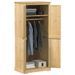 Garde-robe Corona 76x50x170 cm bois de pin massif - Photo n°1