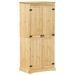 Garde-robe Corona 76x50x170 cm bois de pin massif - Photo n°2