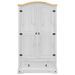 Garde-robe Corona blanc 102x52x186 cm bois de pin massif - Photo n°4