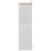 Garde-robe Corona blanc 102x52x186 cm bois de pin massif - Photo n°5