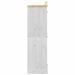 Garde-robe Corona blanc 151,5x52x186 cm bois de pin massif - Photo n°5