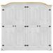 Garde-robe Corona blanc 194x52x186 cm bois de pin massif - Photo n°4