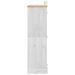 Garde-robe Corona blanc 194x52x186 cm bois de pin massif - Photo n°5