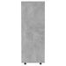 Garde-robe Gris béton 80x40x110 cm - Photo n°4