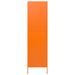 Garde-robe Orange 90x50x180 cm Acier - Photo n°5
