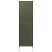 Garde-robe Vert olive 90x50x180 cm Acier - Photo n°4